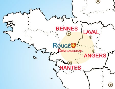carte territoire Rougé