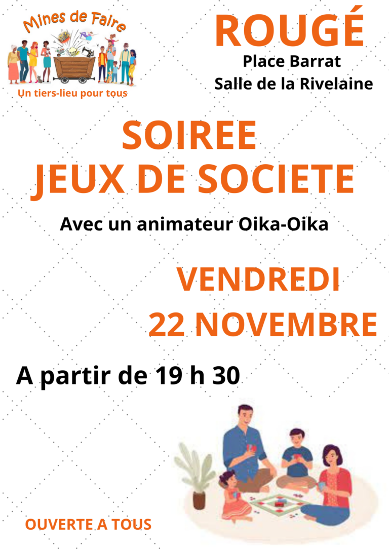 soirée jeux du 22 novembre 2024